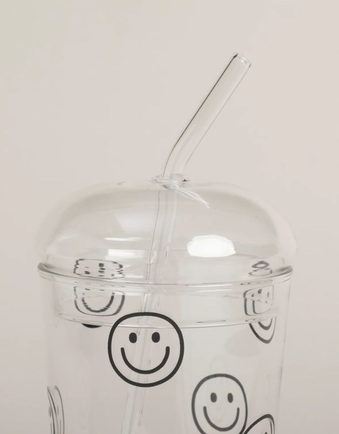 Glasdeckel für Trinkglas