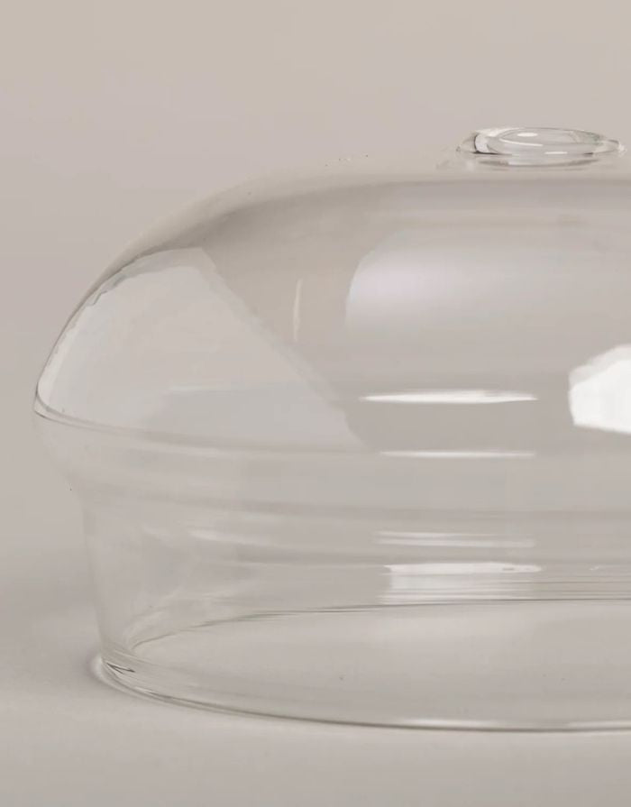 Glasdeckel für Trinkglas