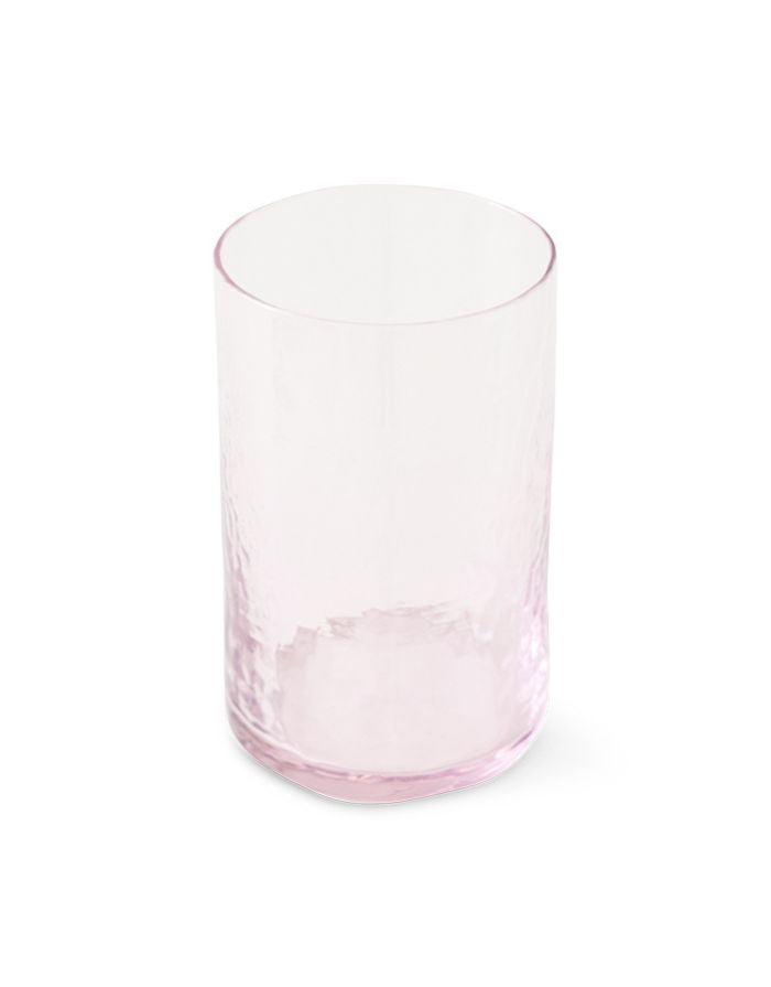 Hohes Trinkglas Tube I Blush