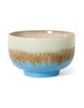 Noodle Schale Azure von hkliving – handgefertigte Steingut-Schale in klarem Blauton, Ø 13,5 cm