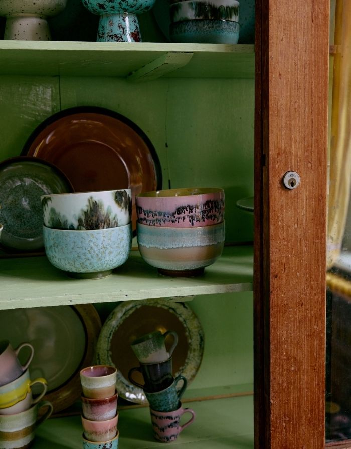 Noodle Schale 70's  I Verdigris
