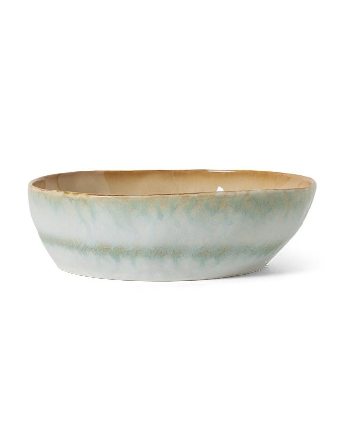 Pasta Bowl 70's Keramikschale I Petal