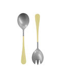 House Doctor Salatbesteck Serv Gelb – 2-teiliges Set aus Edelstahl