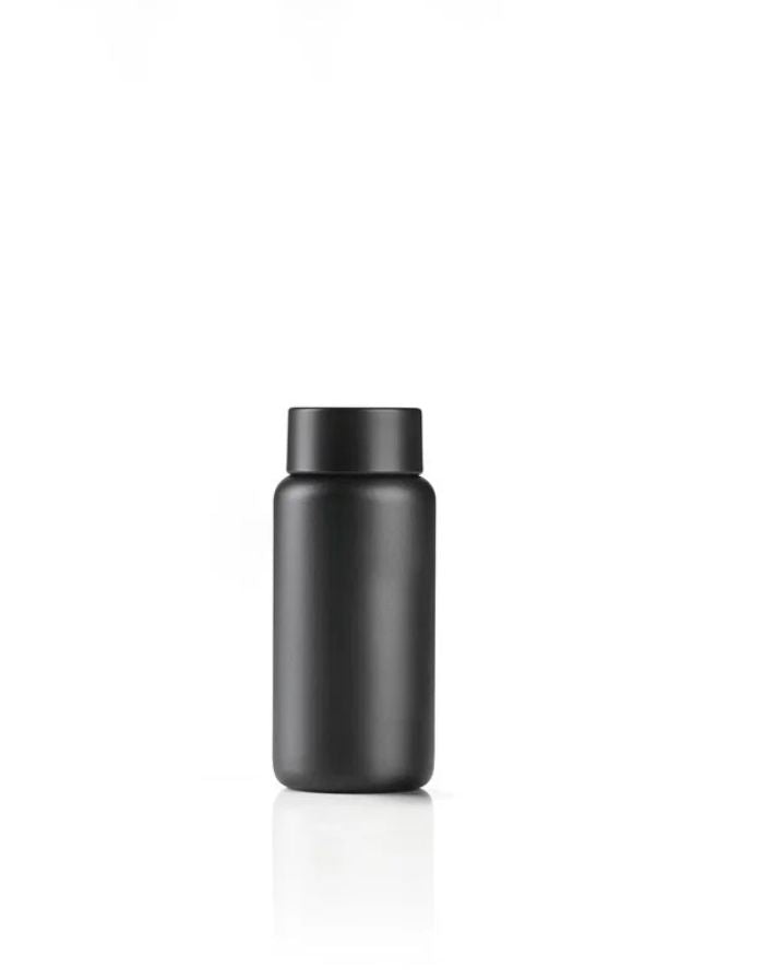 Thermobecher mit zwei Deckeln 400ml I Black