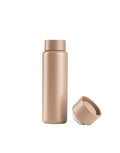 Zone Denmark Singles Thermobecher Camel 650 ml aus Edelstahl mit Klickdeckel und Schraubverschluss, isolierter Coffee to go Becher in Braun