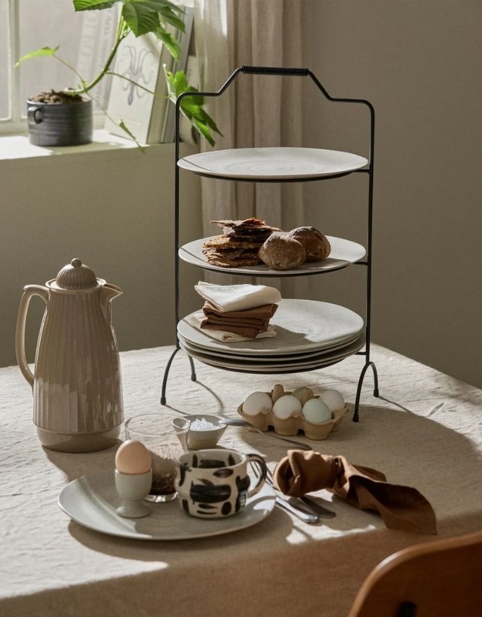 Thermoskanne von Nordal in Beige