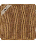 Topflappen Gestrickt Mynte I Honig
