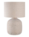 House Nordic Tischlampe Bilby in Light Brown aus Keramik, moderne Tischleuchte mit E27 Fassung und natürlichem Design, 46,5 cm hoch