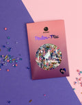 Perlenmix I Lila/Pink