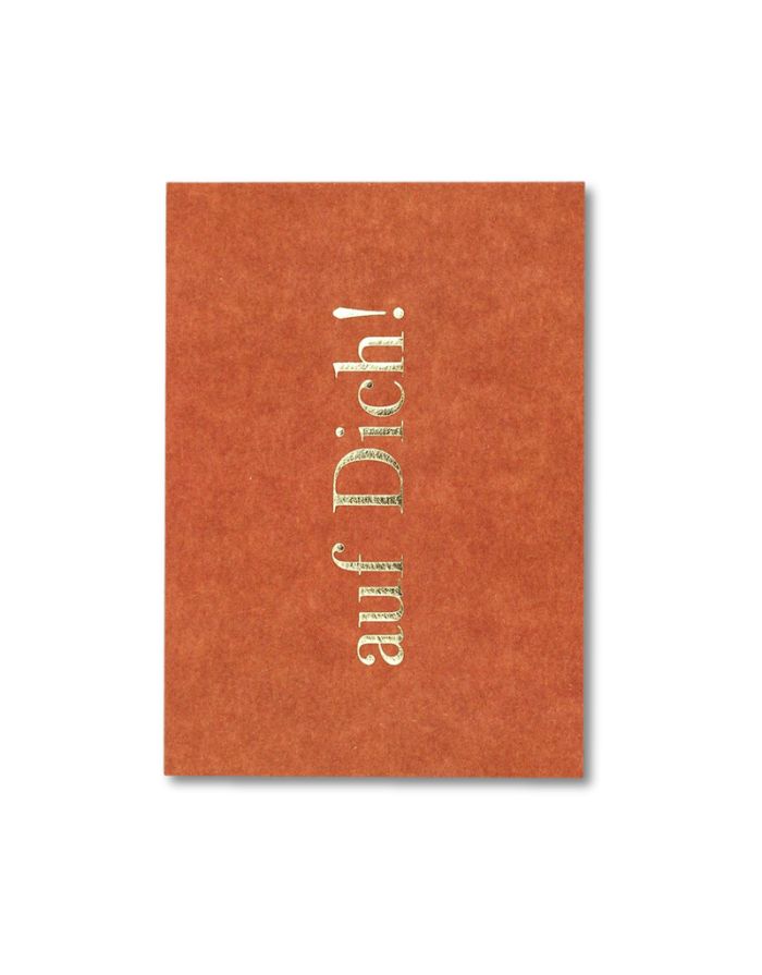 Postkarte I Auf Dich