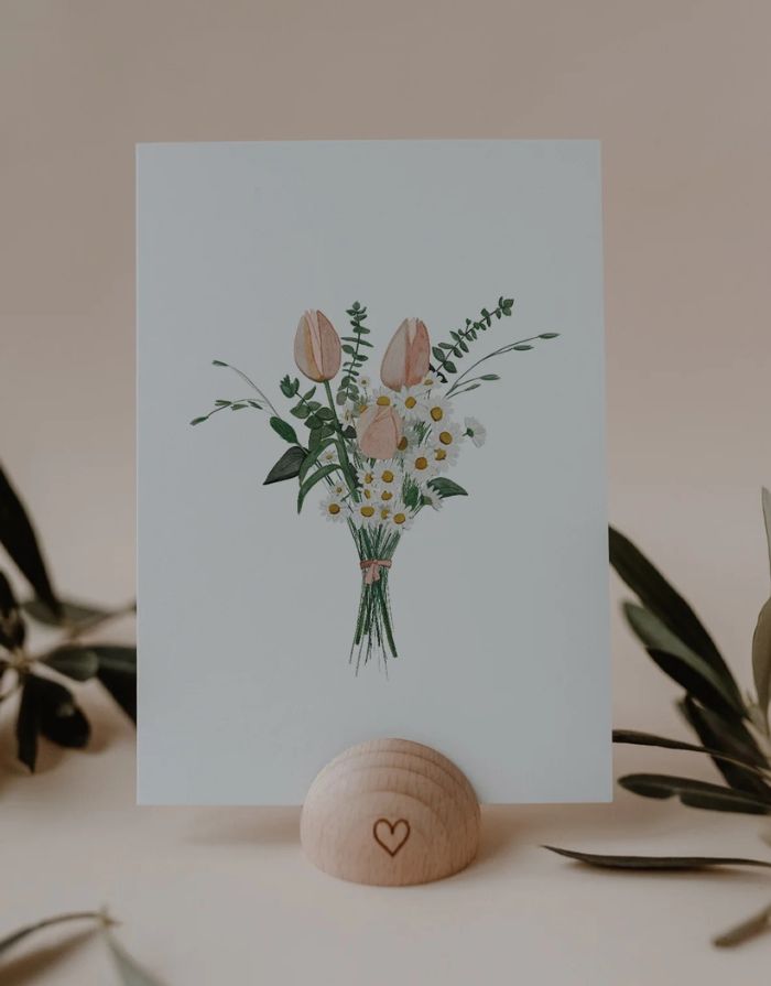 Postkarte I Flower Bouquet