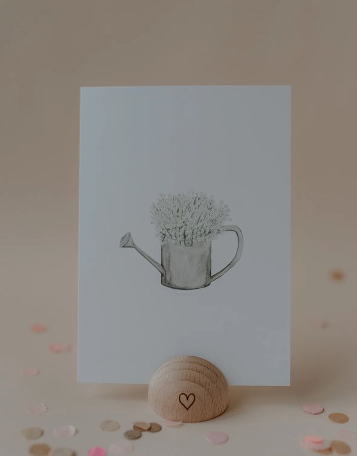 Postkarte I Flower Can