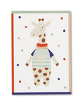 Postkarte I Giraffe