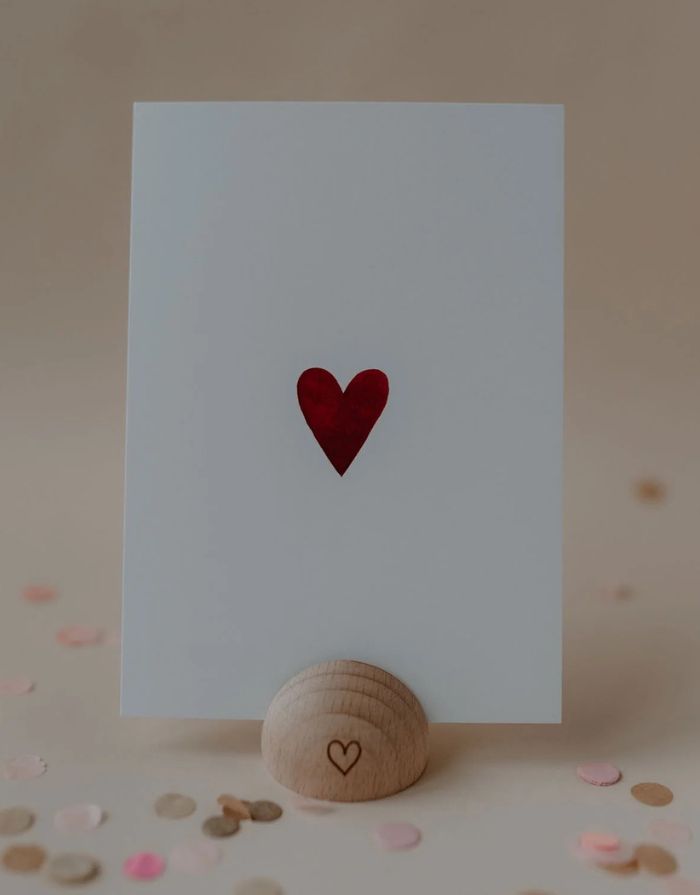 Postkarte I Heart