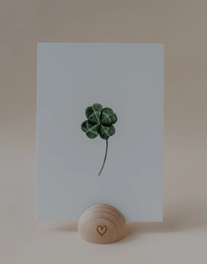 Postkarte I Kleeblatt