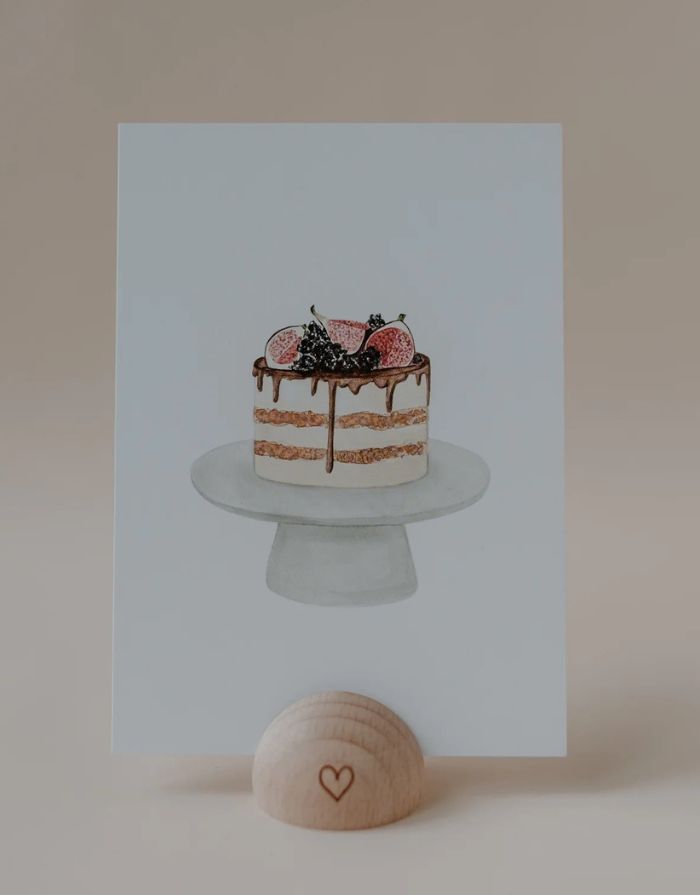 Postkarte I Naked Cake