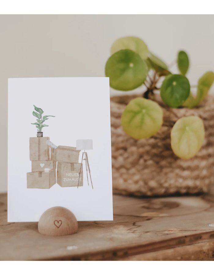 Postkarte I New Home