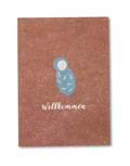 Postkarte I Willkommen Baby