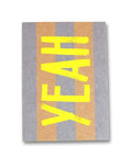Postkarte I Yeah Flieder/Rosa/Neon