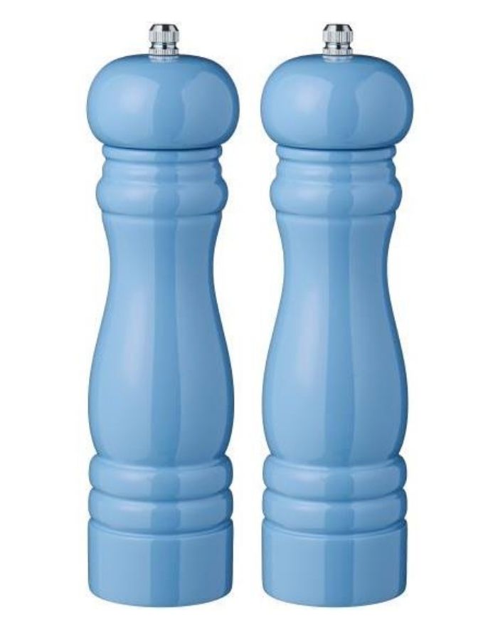 Salz und Pfeffermühlen Set von Ib Laursen in Blau