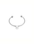 Ring Single Pearl I Silber