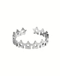 Ring Stars I Silber