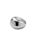 Pernille Corydon Faith Ring silber chunky, polierte Oberfläche, organische Form.