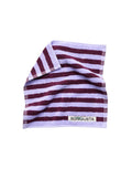 Bongusta Waschlappen Naram Wine Lavender Blue aus Bio-Baumwolle mit hoher Saugfähigkeit.