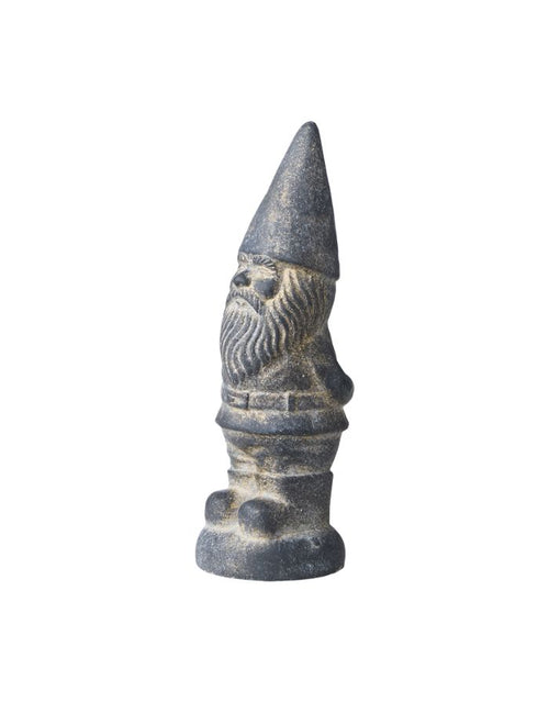 Grauer Betonzwerg Ben S von Affari of Sweden aus massivem Beton, 18 cm hoch, als dekoratives Wohnaccessoire.