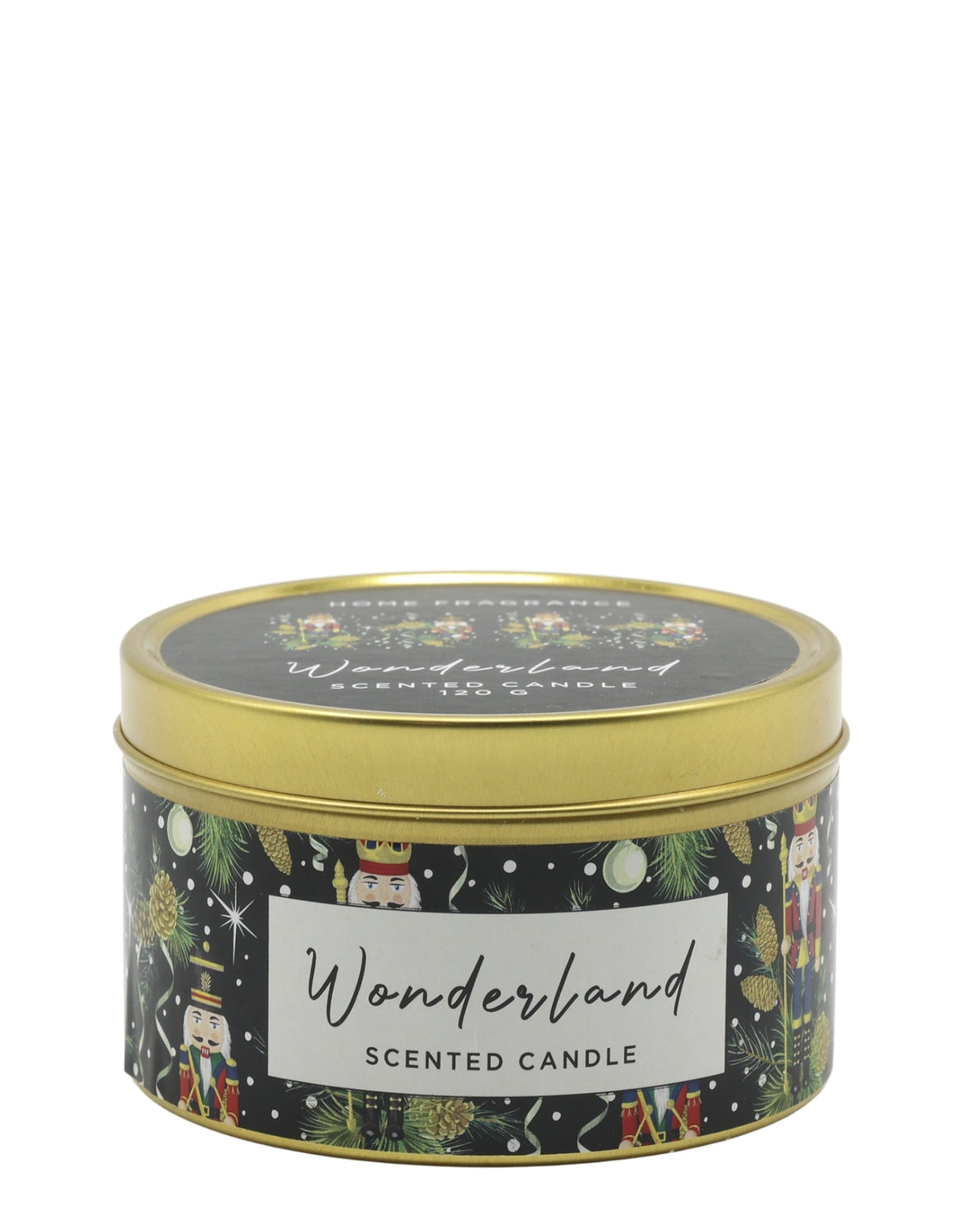Duftkerze Wonderland von Chic Antique im dekorativen Zinnbehälter mit einer Brenndauer von ca. 40 Stunden.