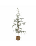 Grüner künstlicher Vita Baum von Bloomingville mit natürlicher Optik und einer Höhe von 120 cm.