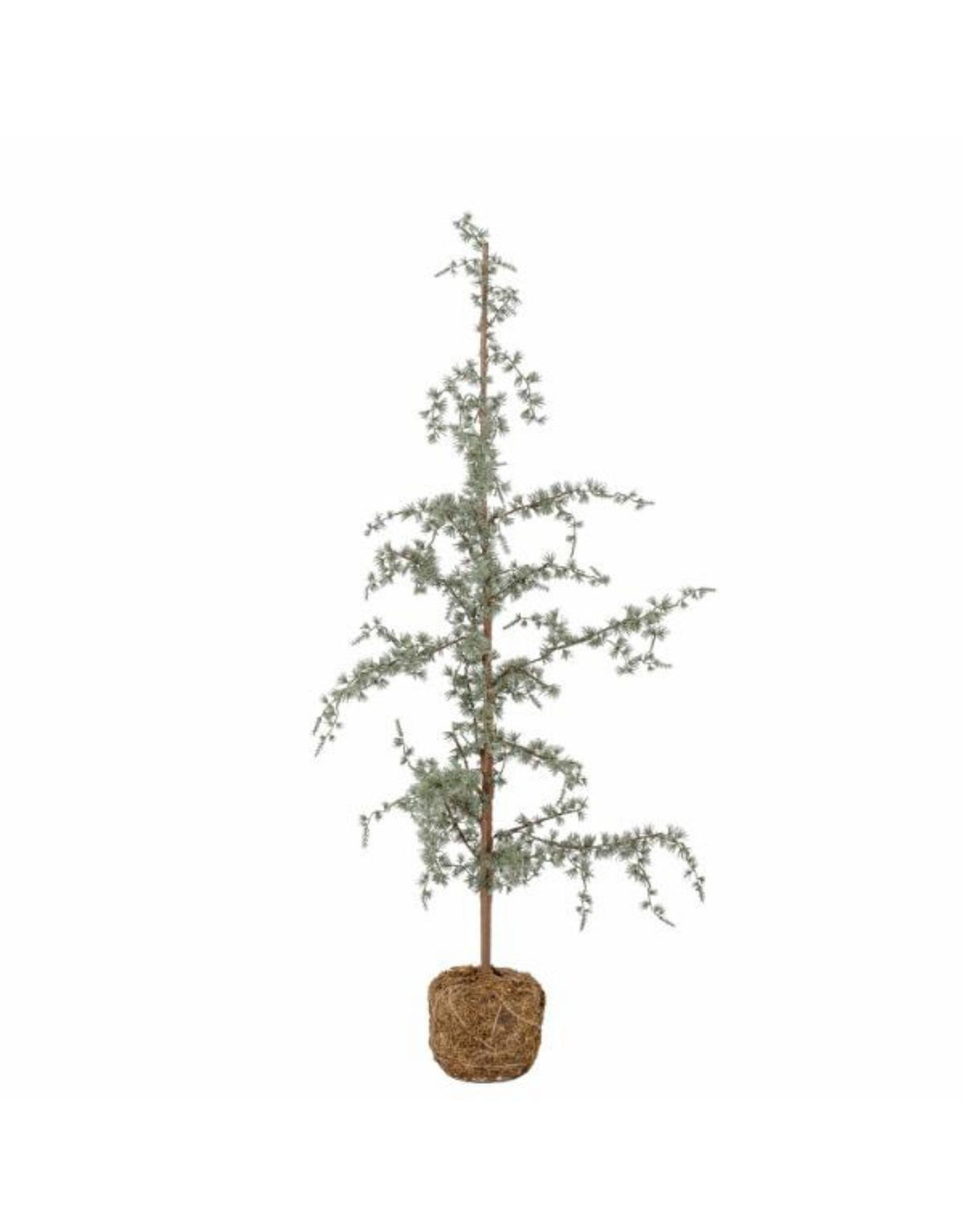 Grüner künstlicher Vita Baum von Bloomingville mit natürlicher Optik und einer Höhe von 120 cm.