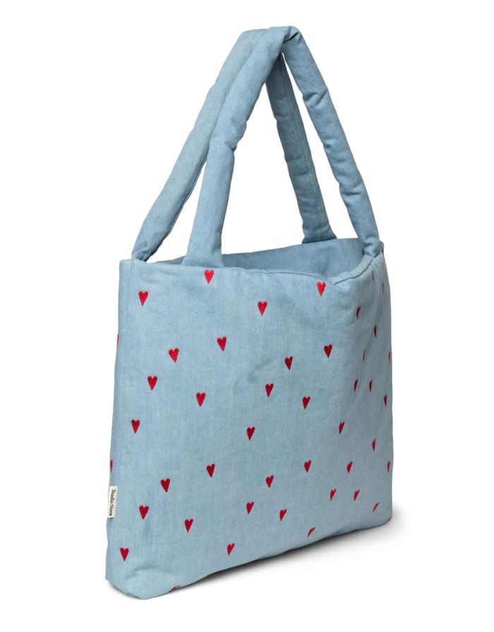 Tasche Denim I Blue Hearts
