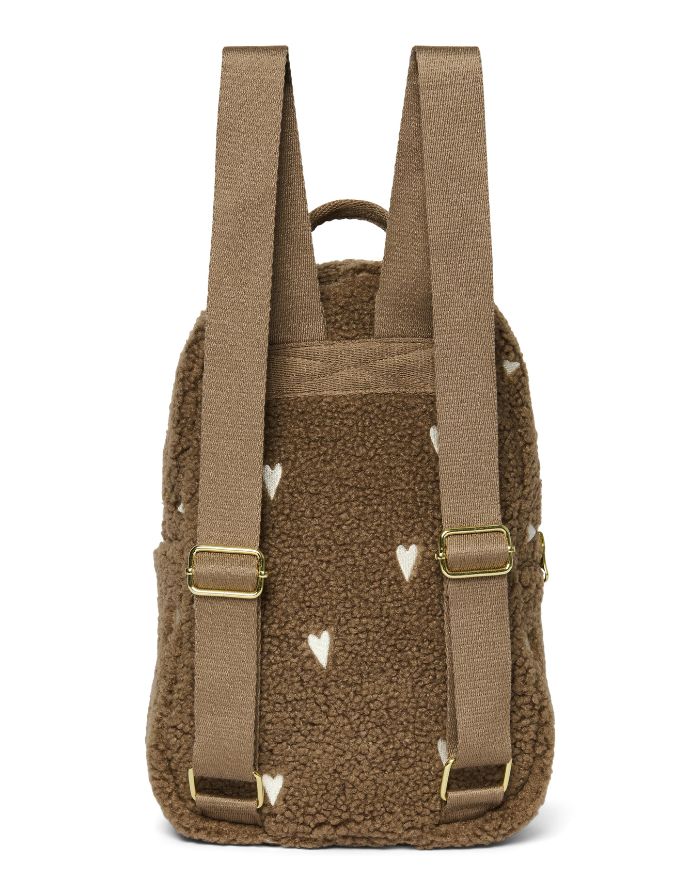 Rucksack Mini I Brown Hearts