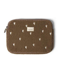 Laptoptasche 13’‘ Teddy I Brown Hearts