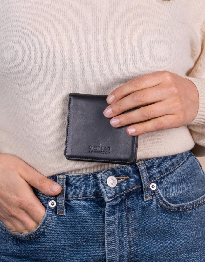 Portemonnaie Alex Fold-Over I Black Classic