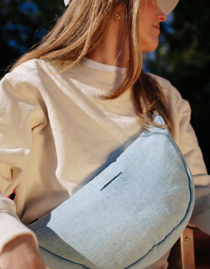 Tasche Fanny Pack Denim I Solid Blue