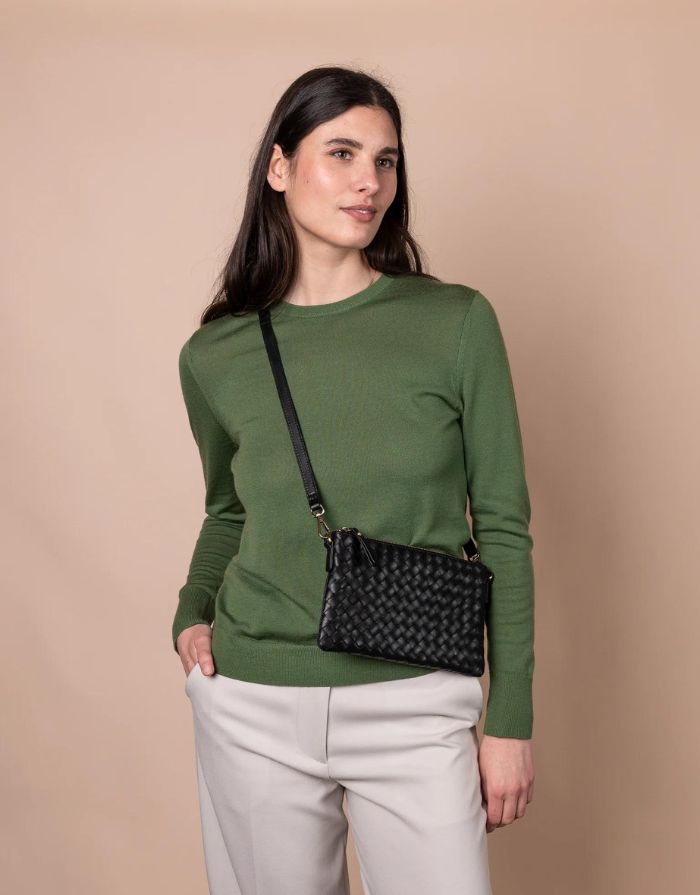 Tasche Lexi I Black Woven Classic