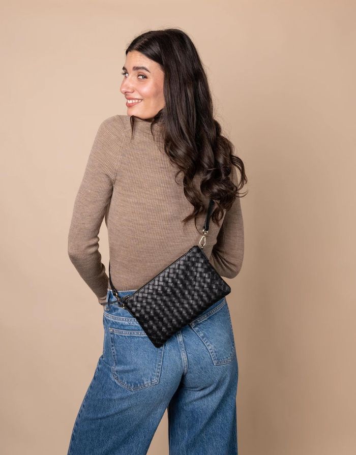 Tasche Lexi I Black Woven Classic