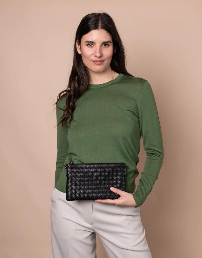 Tasche Lexi I Black Woven Classic