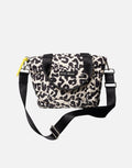 Padded Tote Bag Small I Leo Splashes Black/Sand