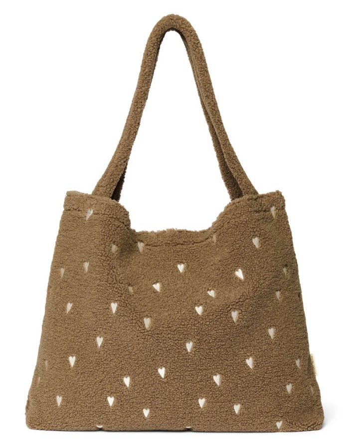 Tasche Teddy I Brown Hearts