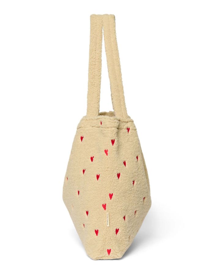Tasche Teddy I Ecru Hearts