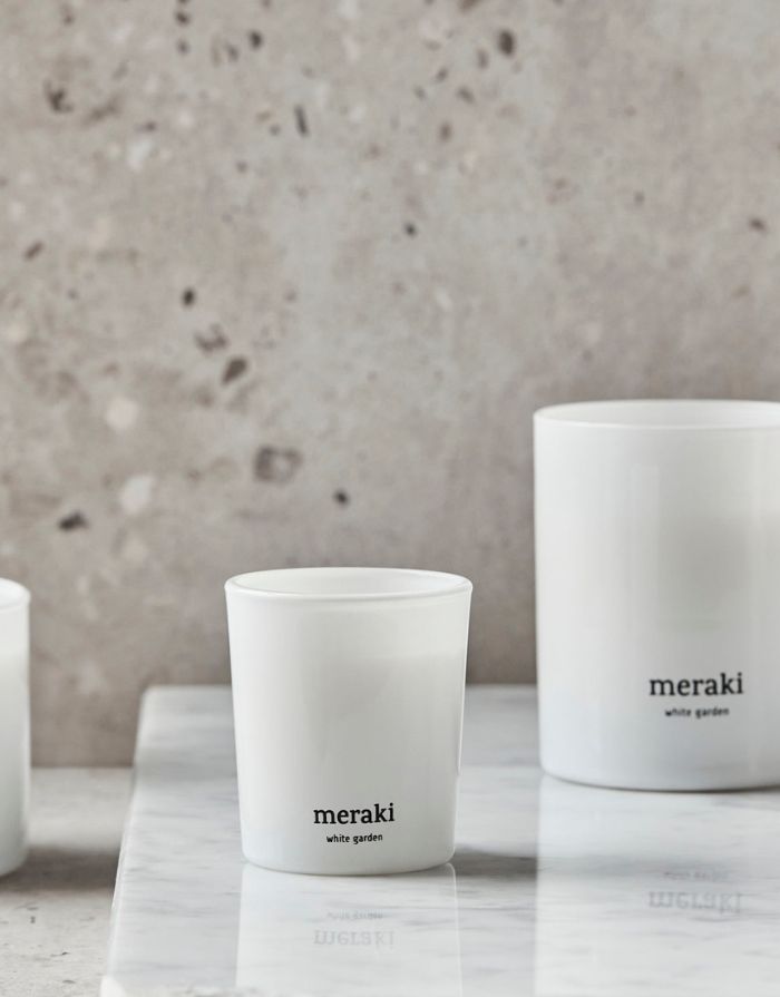 Duftkerze Small 2er-Set I White Garden