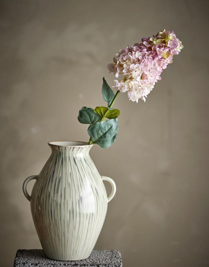 Kunstblume Hydrangea Stiel I Rose