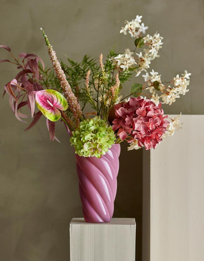 Kunstblume Myrtle Zweig I Weiß