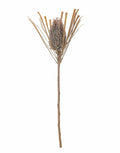 Kunstblume Palmflower Stiel I Braun