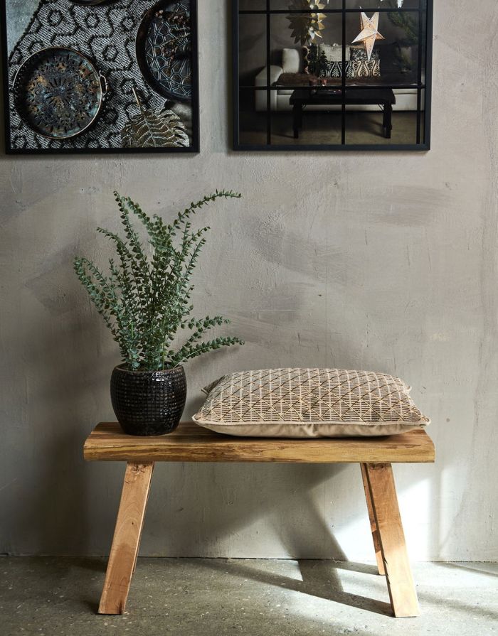 Kunstpflanze Eukalyptus H 72cm I Grün