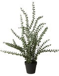 Kunstpflanze Eukalyptus H 72cm I Grün