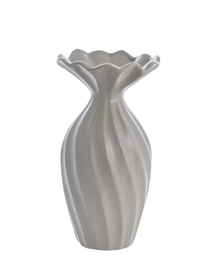 Vase Susille H 25cm I Leinen